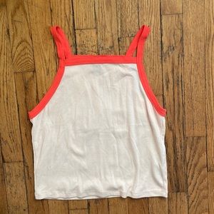 Light pink high neck wild fable tank top